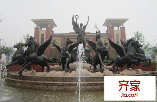 珠光御景实景图小区2012.6