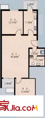 胡桃园 0室 户型图