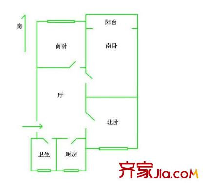 凌兆新村 户型图