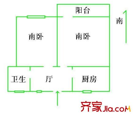 凌兆新村 户型图