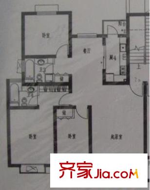 证大家园二期 3室 户型图
