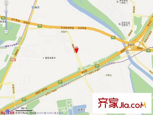 财富城堡交通图