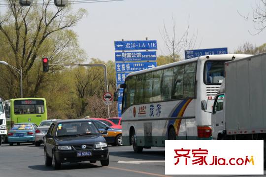 财富城堡周边 道路
