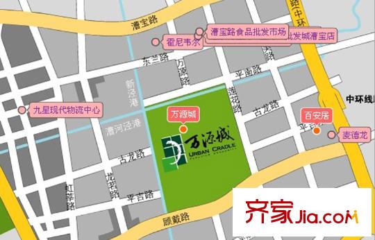 万源城朗郡交通图