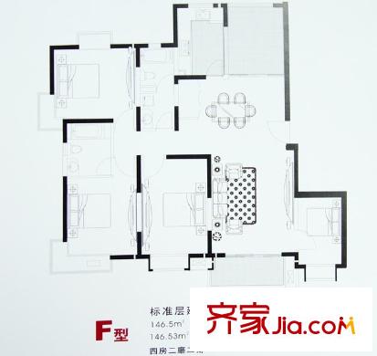 上海 九歌上郡 户型图