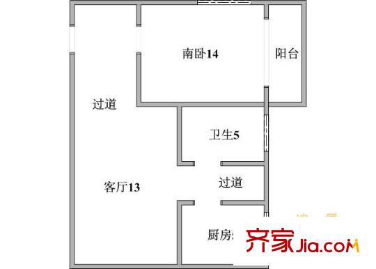 上海 万泰花园 户型图