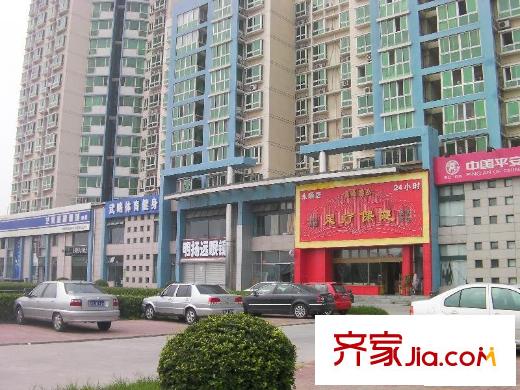 富河园碧水明珠配套图小区楼房图