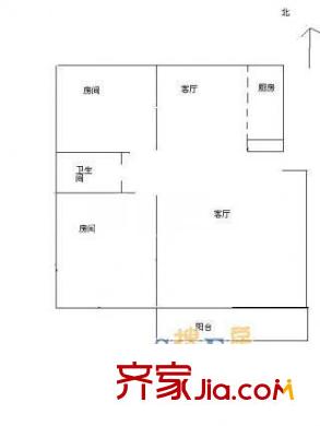 夏朵小城三期 3室 户型图