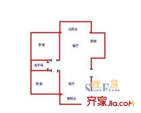 上海 龙馨嘉园 户型图