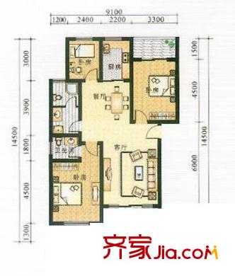 上海 梦景苑 户型图