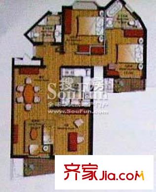 上海 电影华苑 户型图