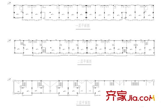 中国铁建国际花园18号楼商铺户型 1室1厅1卫1厨