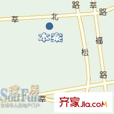 上海康城交通图