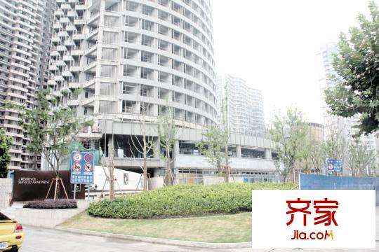 慧芝湖花园三期外景图建筑外立面(2011.8)