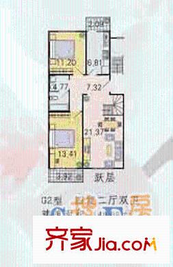 梨花园二期户型图户型图 4室2厅