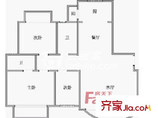 上海 东苑半岛花园 户型图