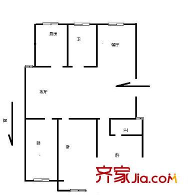 莘松九村 0室 户型图