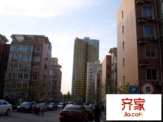 河畔丽景外景图
