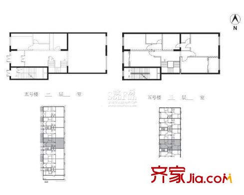 北京上舍5号楼1和2层合成图4