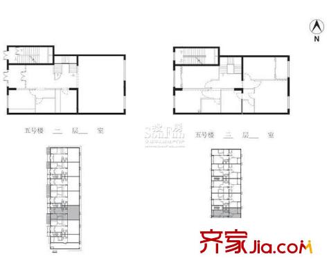北京上舍5号楼1和2层合成图3
