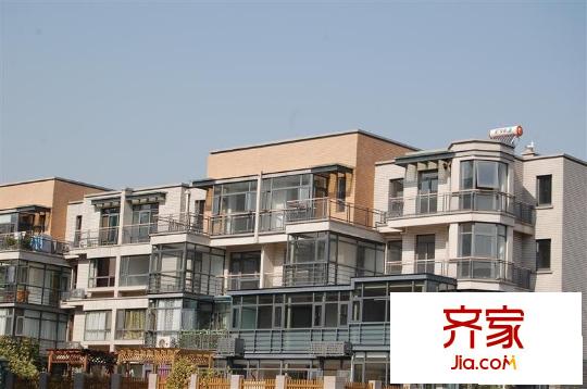 果岭小镇外景图果岭绿墅实景图