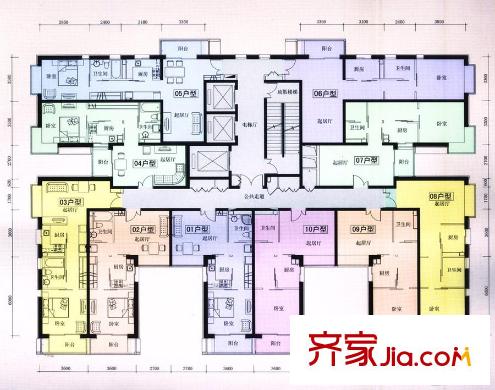 怡海花园恒泰园户型图户型图