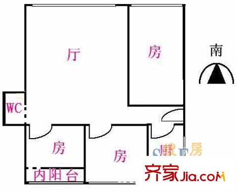 上海 见龙苑 户型图