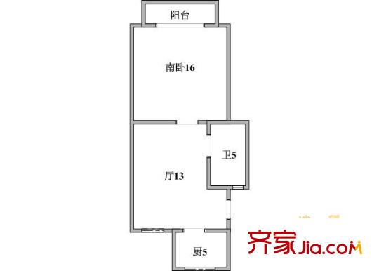 上海 黎安四村 户型图