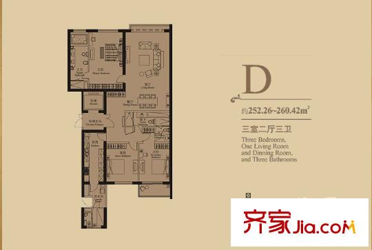 上海 世茂滨江花园 户型图