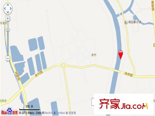 格拉斯小镇交通图