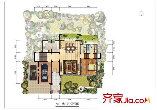 温哥华森林A2-T反户型一层(已售罄)