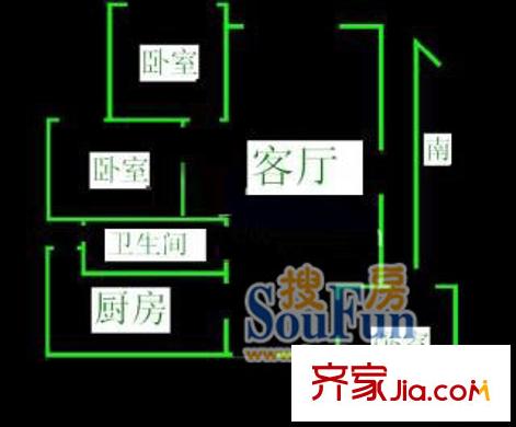 上海 恒大华城东林苑 户型图