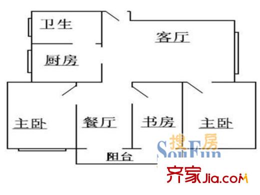 上海 恒大华城东林苑 户型图