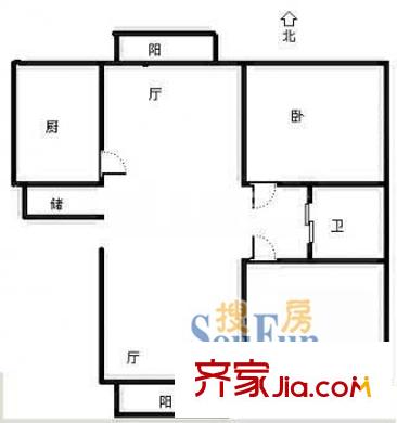 上海 瀚盛家园 户型图