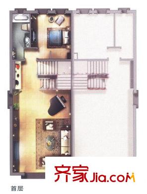 誉天下温榆府双拼首层 5室3厅5卫1厨