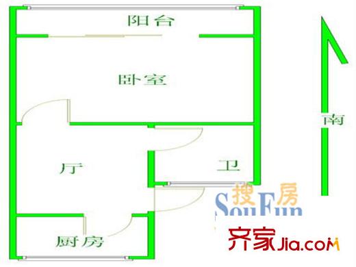 上海 上南十村 户型图