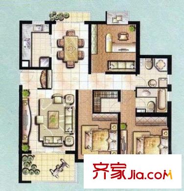 上海 利丰苑 户型图