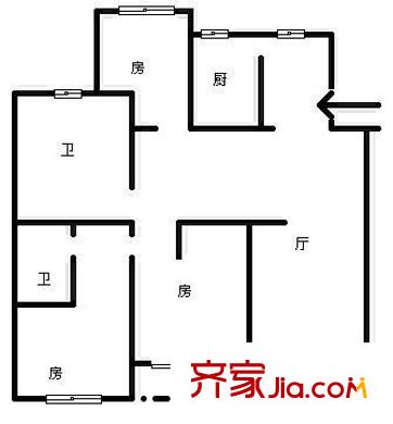 上海 日月华城 户型图