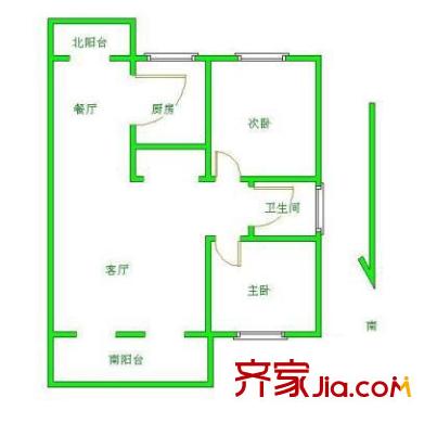 上海 日月华城 户型图