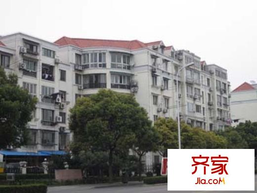 罗山花苑外景图上海