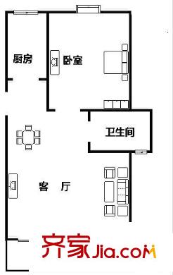 上海 好日子大家园D区 户型图