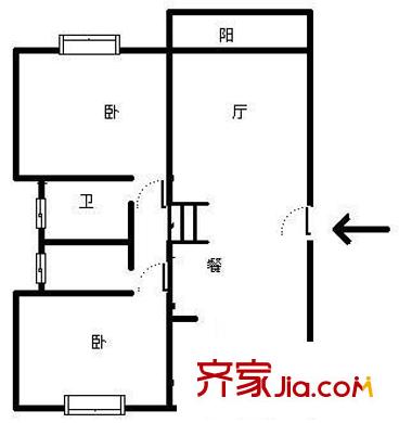 上海 黄山新苑 户型图