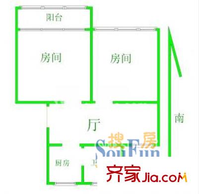上海 由由七村 户型图