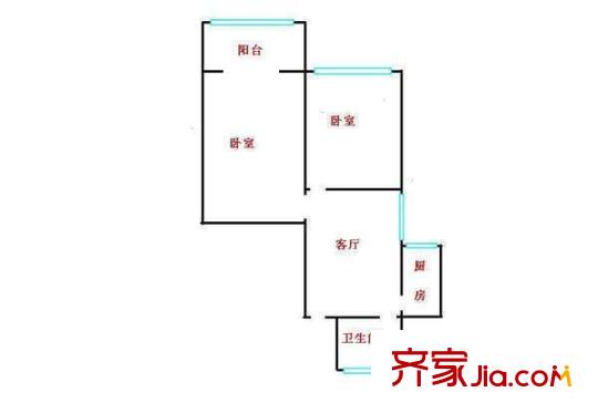 香山新村户型图户型图