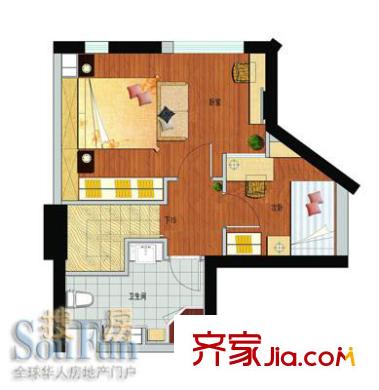 上海 禹洲金桥国际 户型图