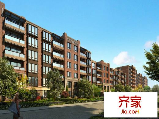 复地紫藤里外景图效果图