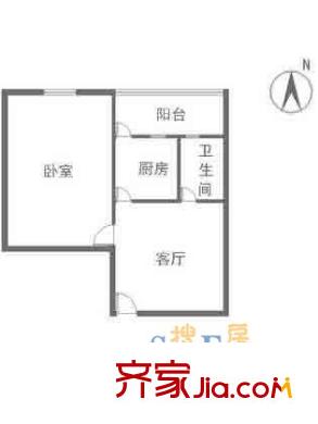 民星路350弄小区户型图上海 民星路350弄 户型图 1室1厅1卫1厨