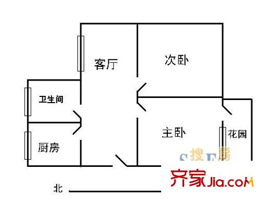 上海 华莘花园 户型图