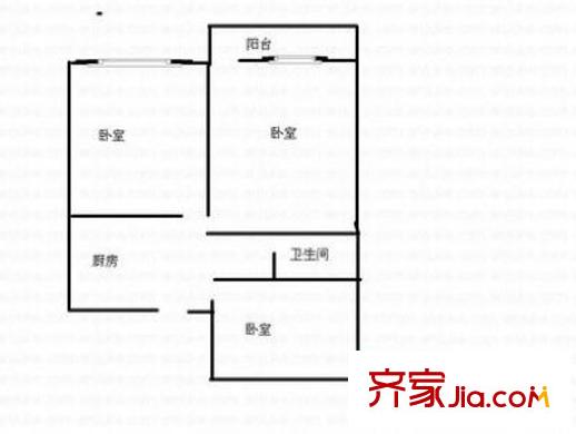 上海 子长小区 户型图