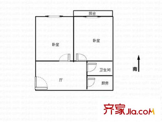 上海 子长小区 户型图